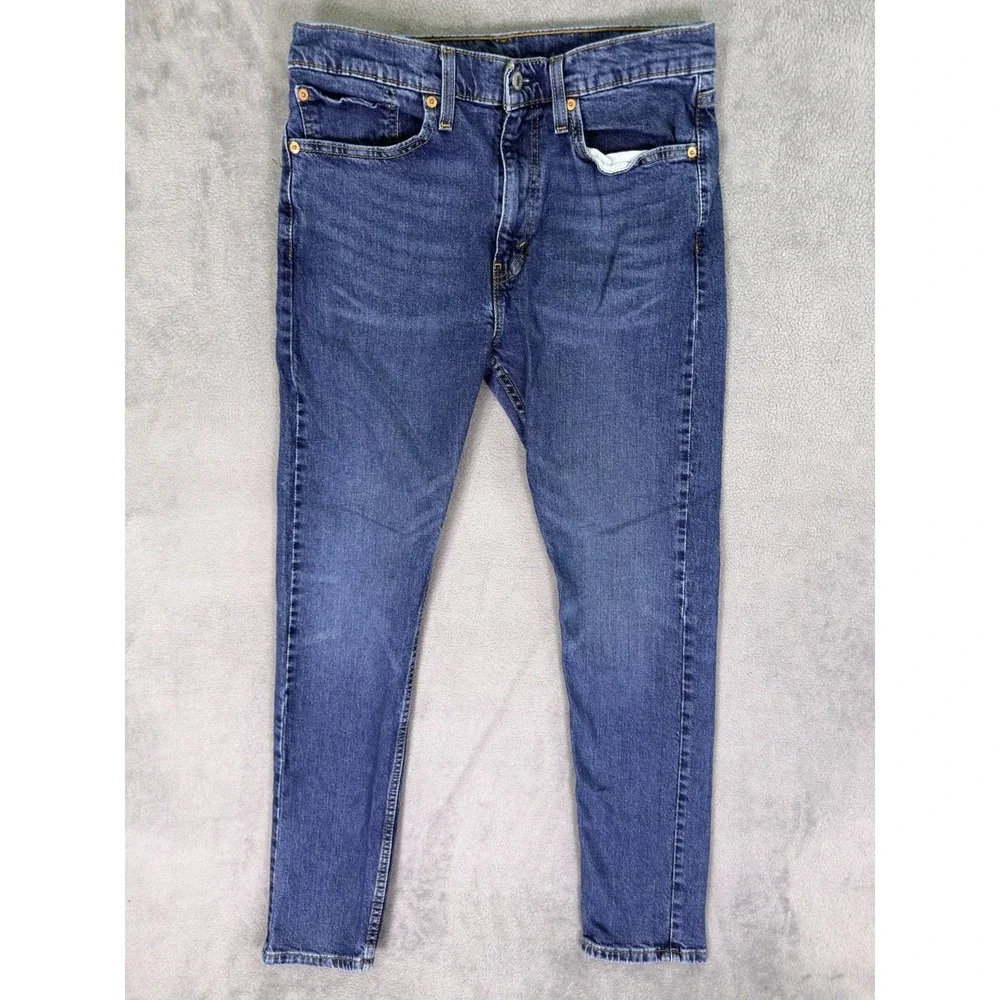 Levis 510 Jeans Mens 32x32* Blue‎ Skinny Medium Wash Denim Mid Rise Stretch